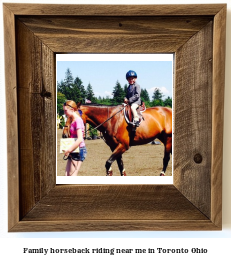 family horseback riding near me in Toronto, Ohio